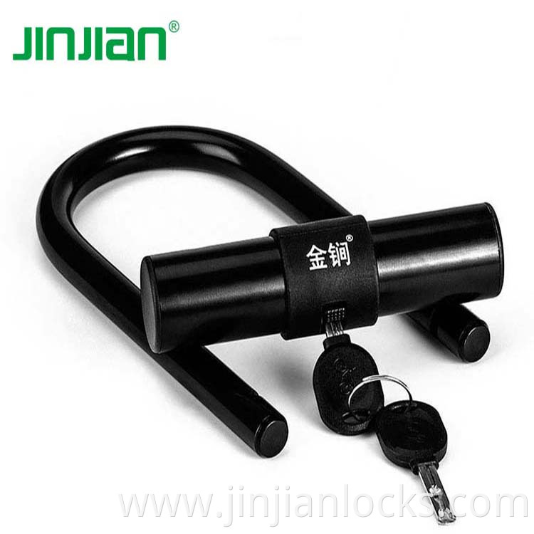 Hot sale carbon steel zinc alloy cylinder bicycle e bike u lock bike lock